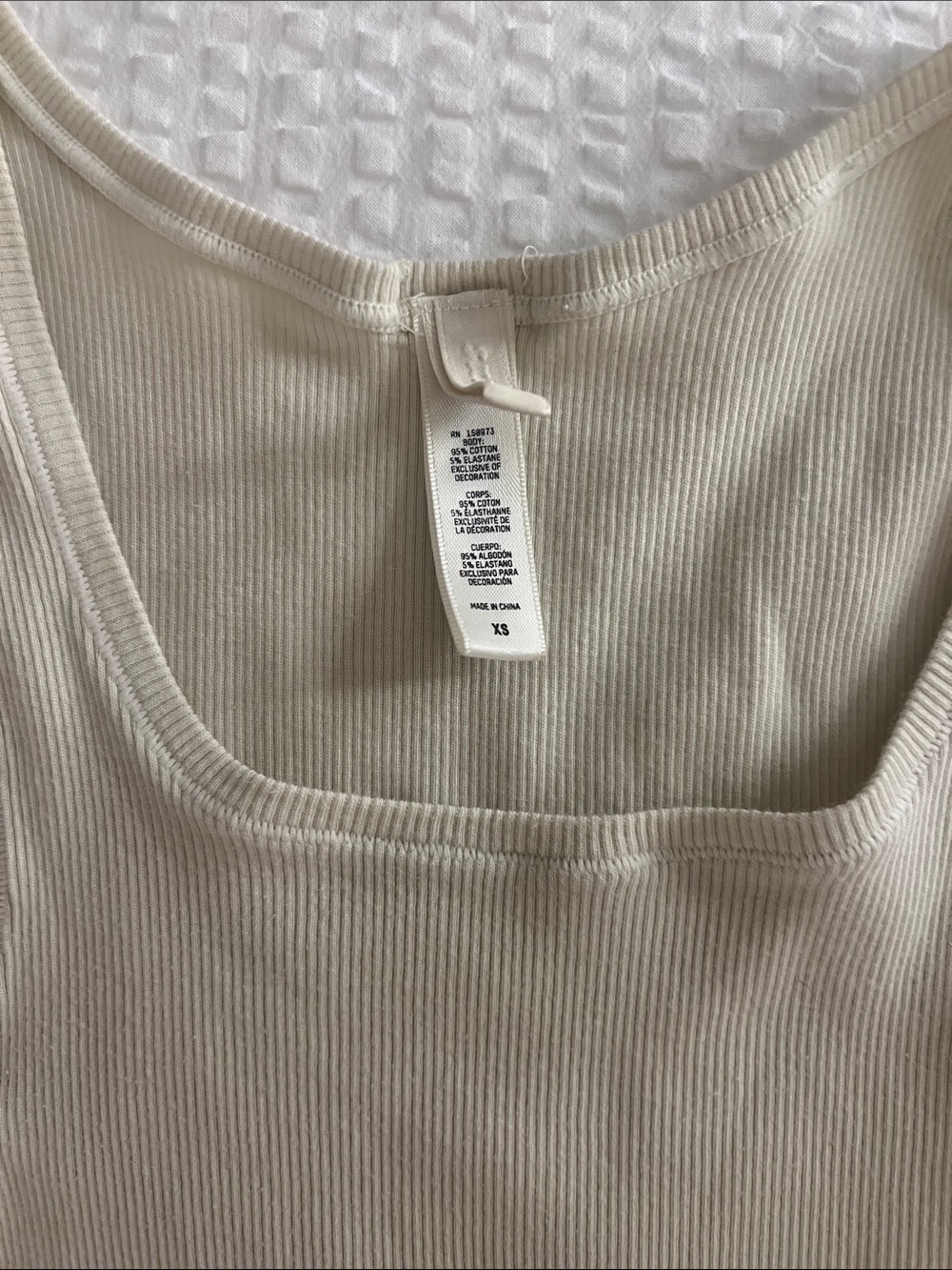 Skims Ribbed Tank - Picture 3 of 4